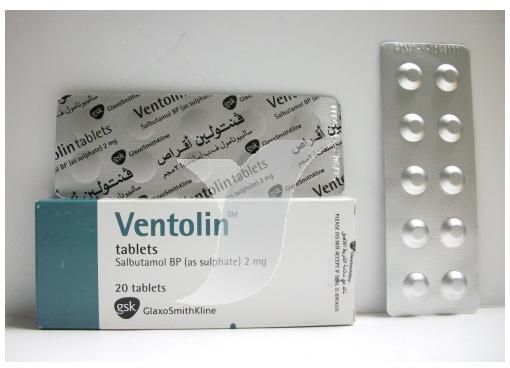 Ventolin tablets 2mg