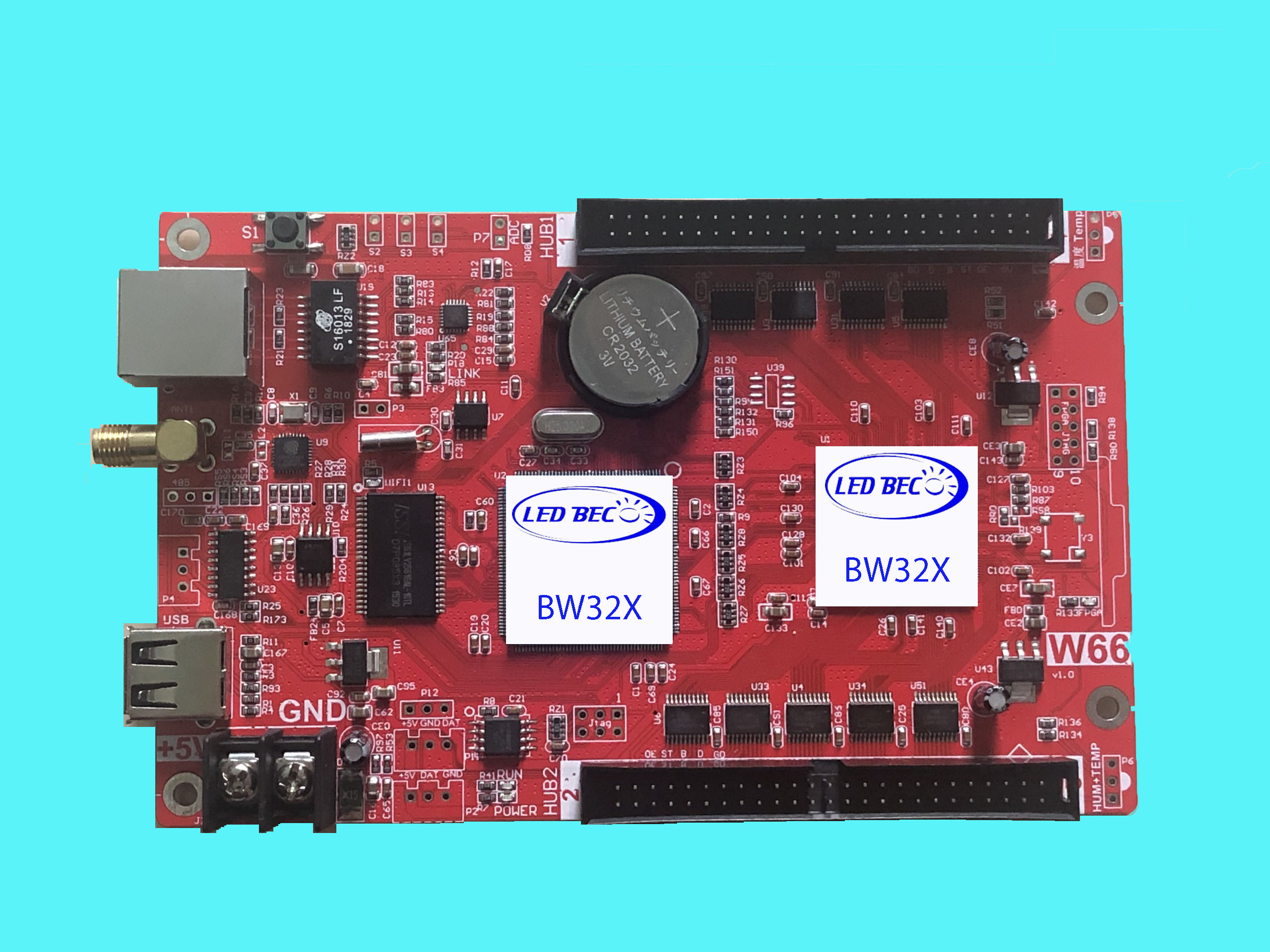 Mạch điều khiển LED ma trận BW32X Wifi