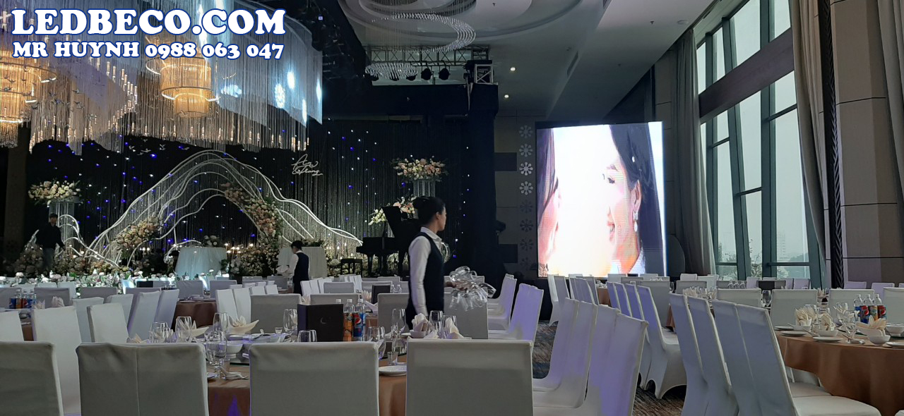 Tổng hợp Mẫu màn LED cho đám cưới 2021