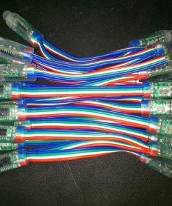 Led đúc F8 đế 12 full color 6803