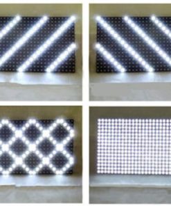 test p10 trắng ngoài trời